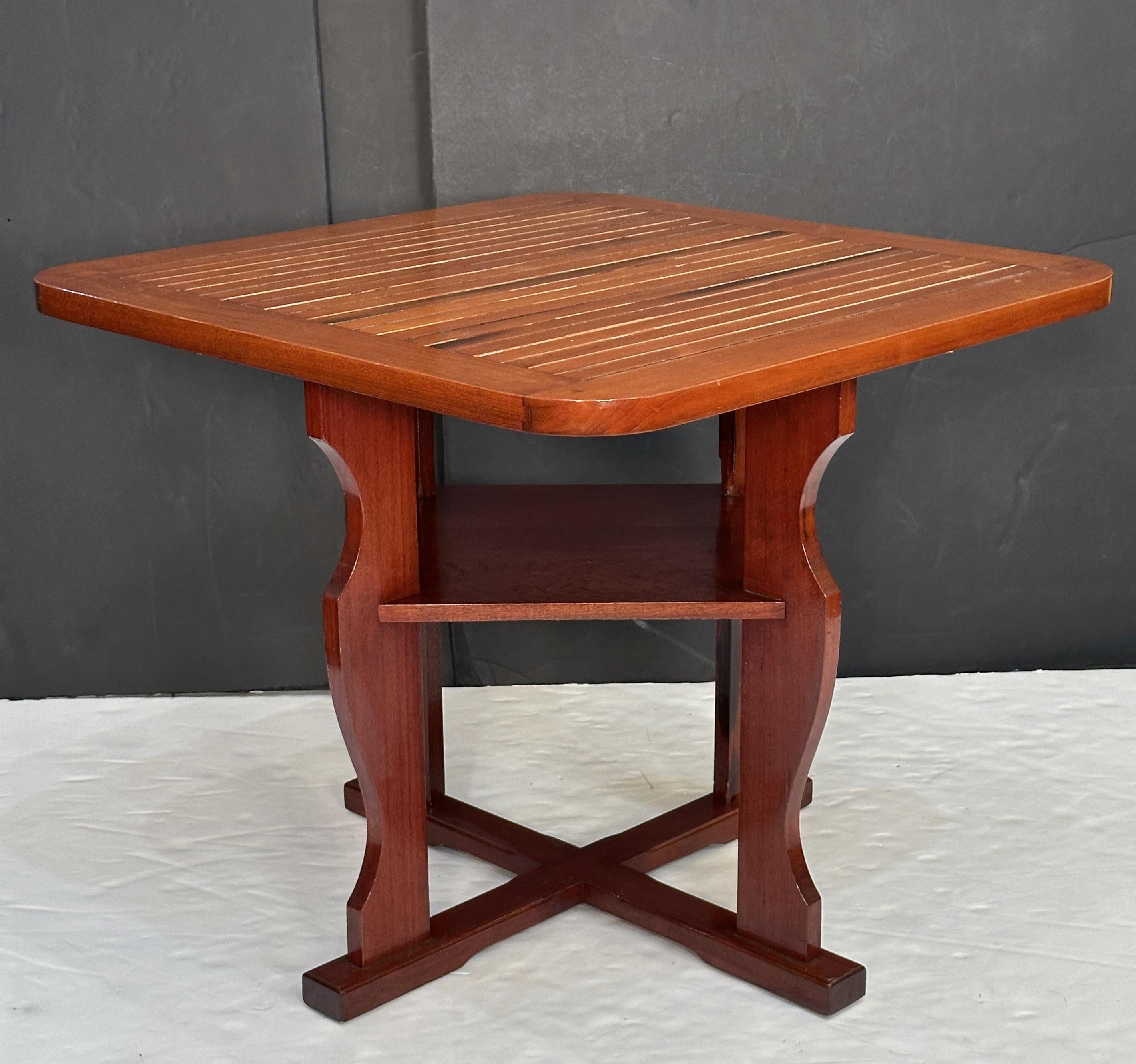 Heal's Card Table and Chairs Set from England, c.1930 For Sale 2