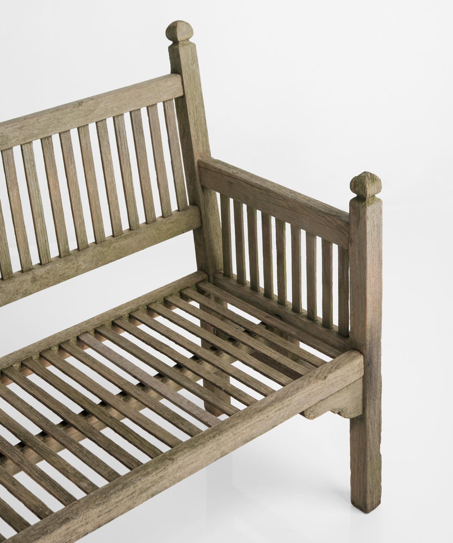 heals garden bench