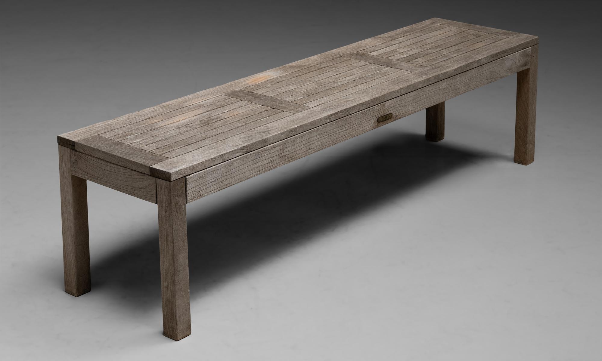 Mid-Century Modern Heals Garden Benches, England 1970