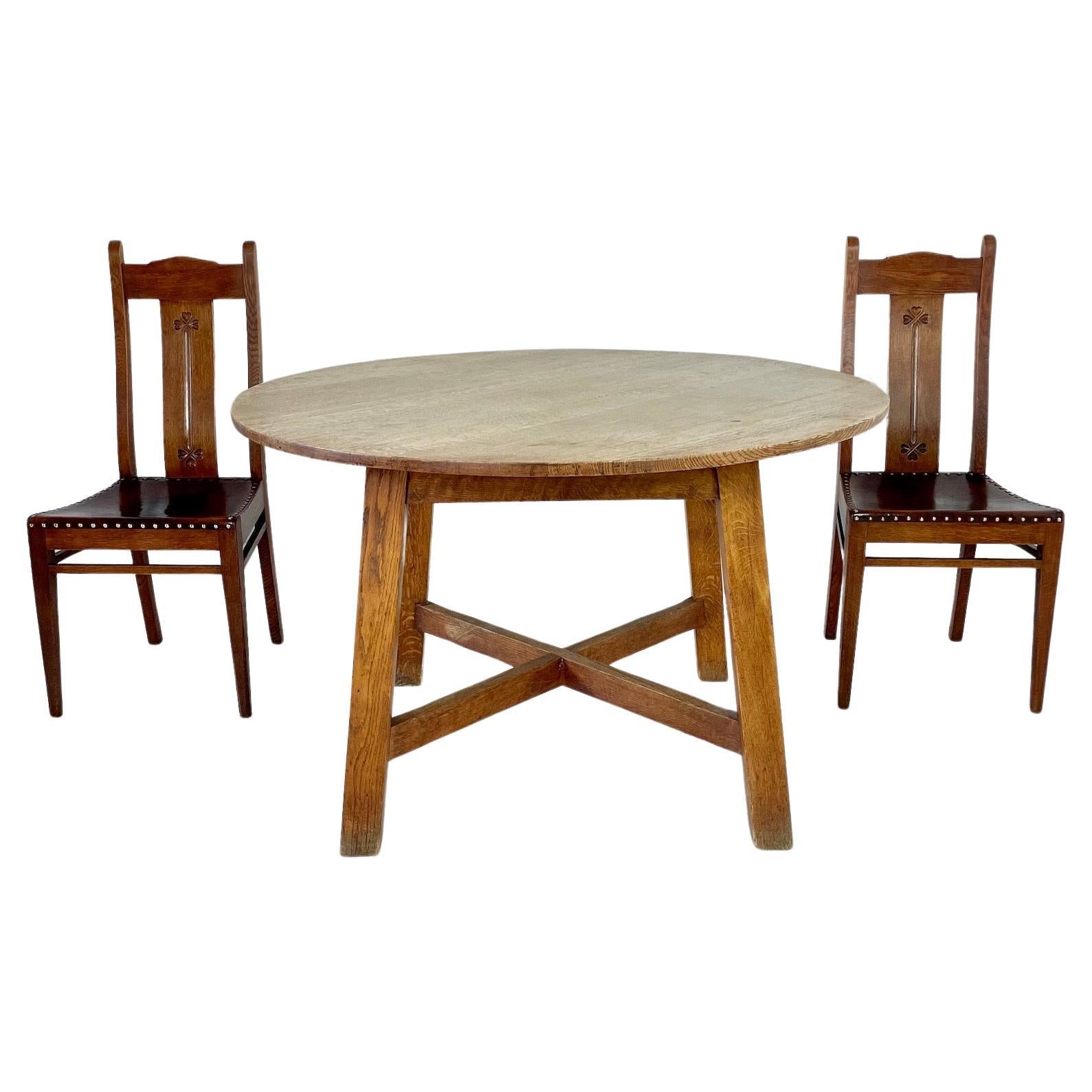 Heal's 'Letchworth' Oak Dining Table