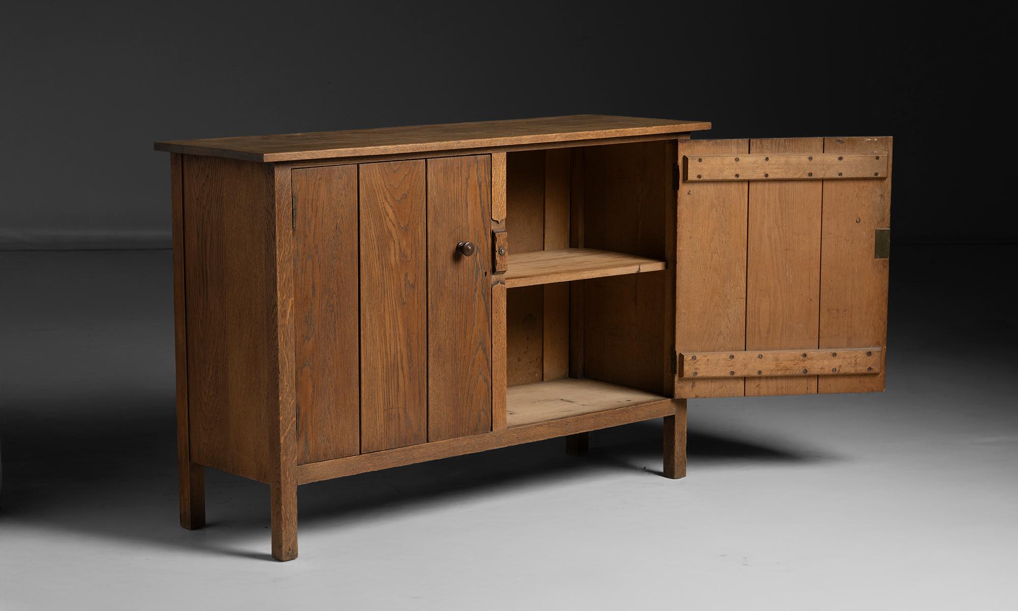 English Heals Oak Dresser, England circa 1910 For Sale