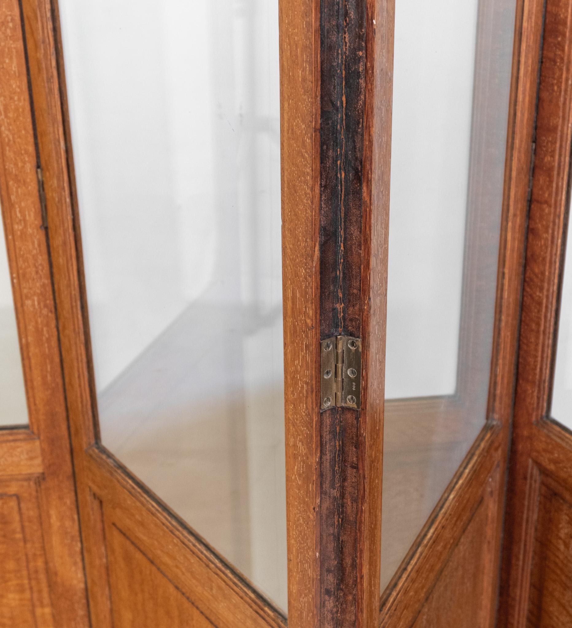 Quercia Paravento in rovere sbiancato di Heals Of London in stile Cotswold School 1920s in vendita