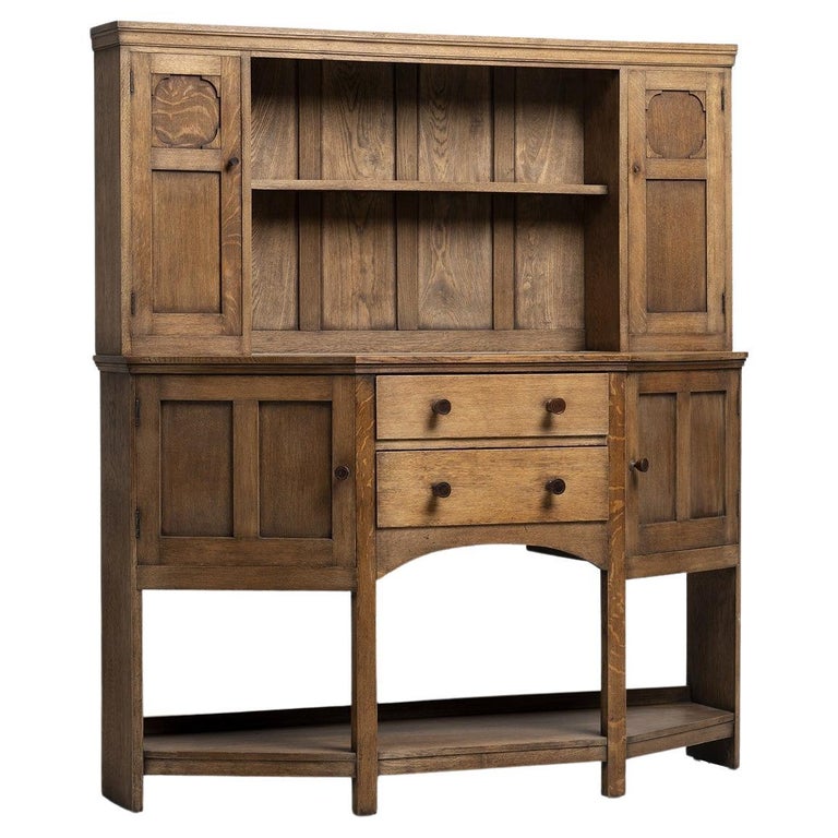Heals of London Oak Dresser, England circa 1930 at 1stDibs