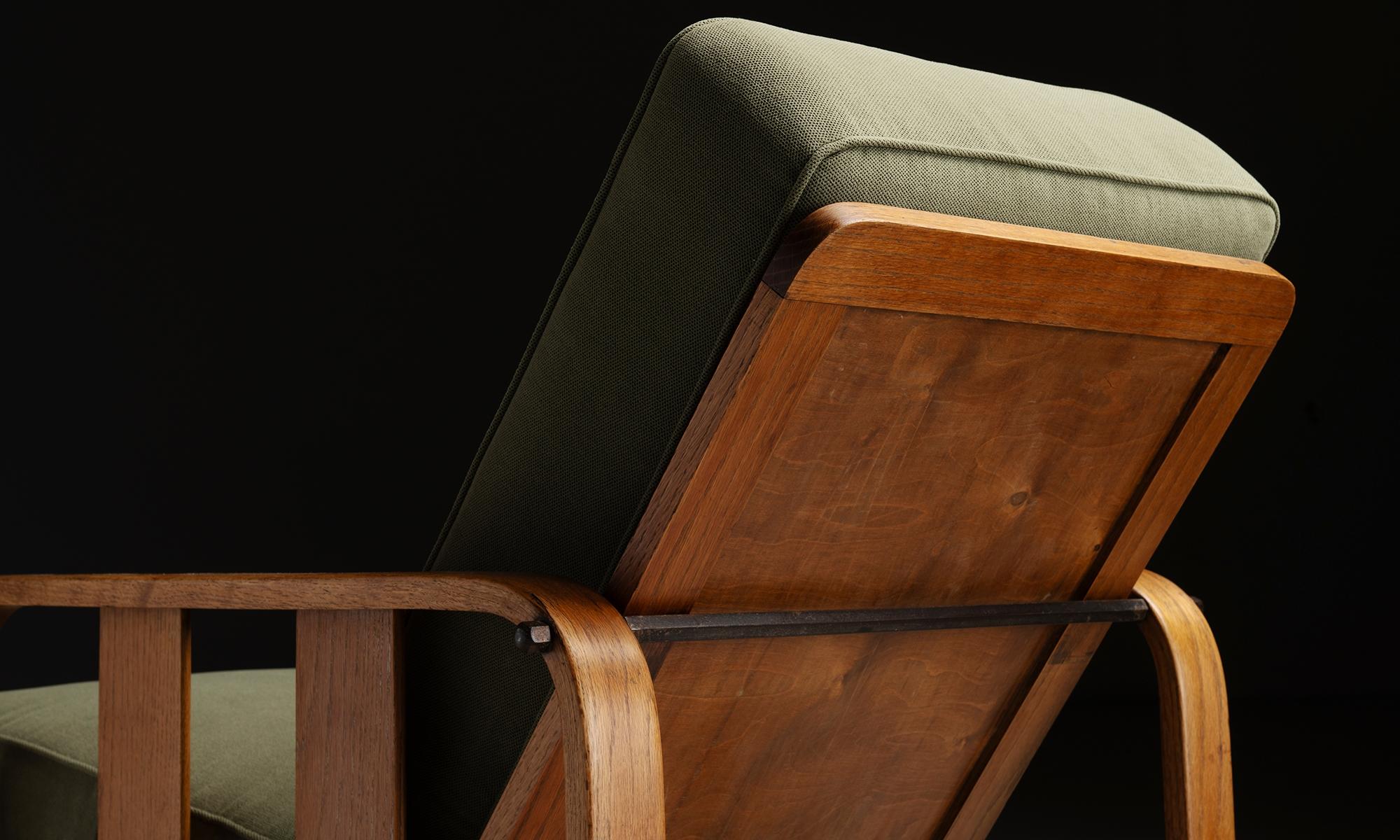 Art Deco Heals Reclining Lounge Chair