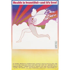 Vintage Health Is Beautiful 1971 U.S. Poster