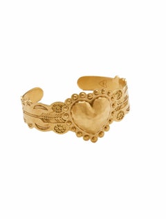 Heart Bracelet 18 Karat Yellow Gold