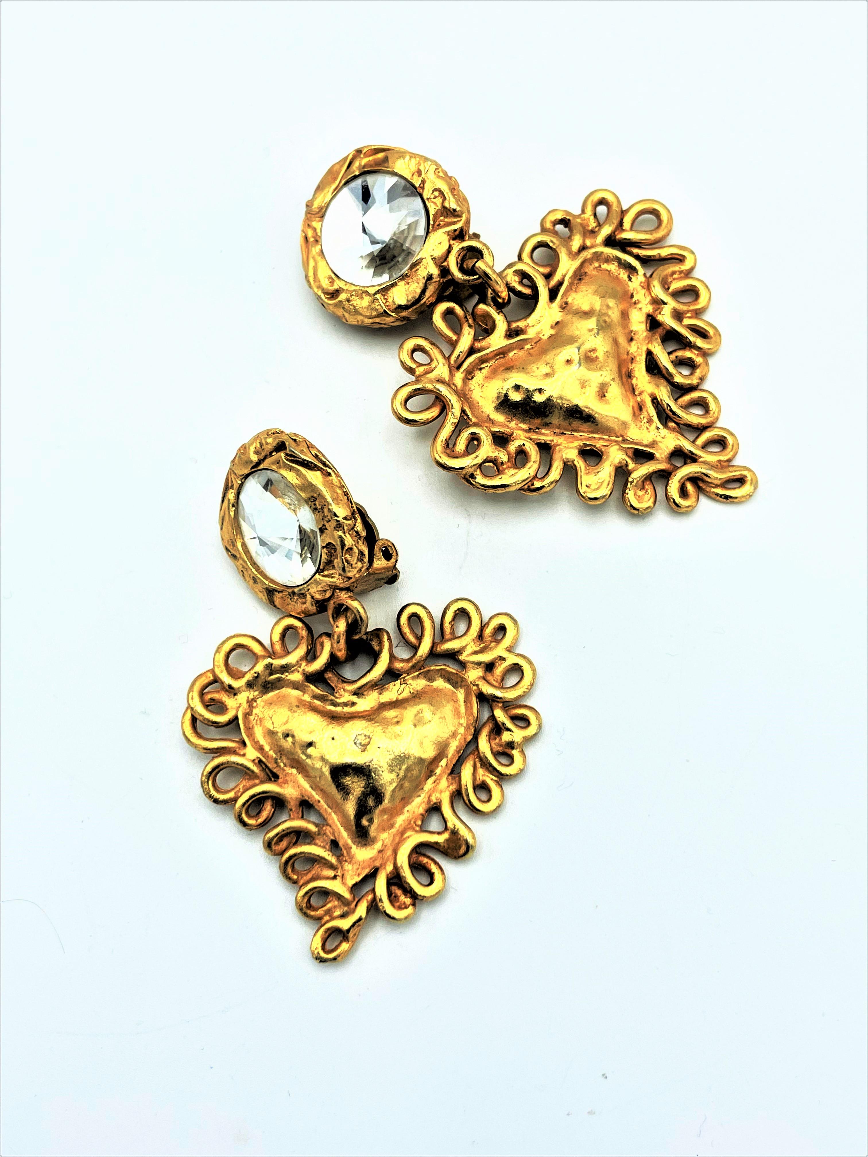 1980s mens earrings
