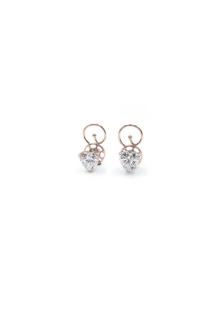 White stud earring
･ You've got options: Available in white or yellow gold plate
･ The basics: Rhodium Plated Silver 925
･ Sparkle on: Our crystals are hand-cut Zirconia (CZ), an exact imitation of diamond