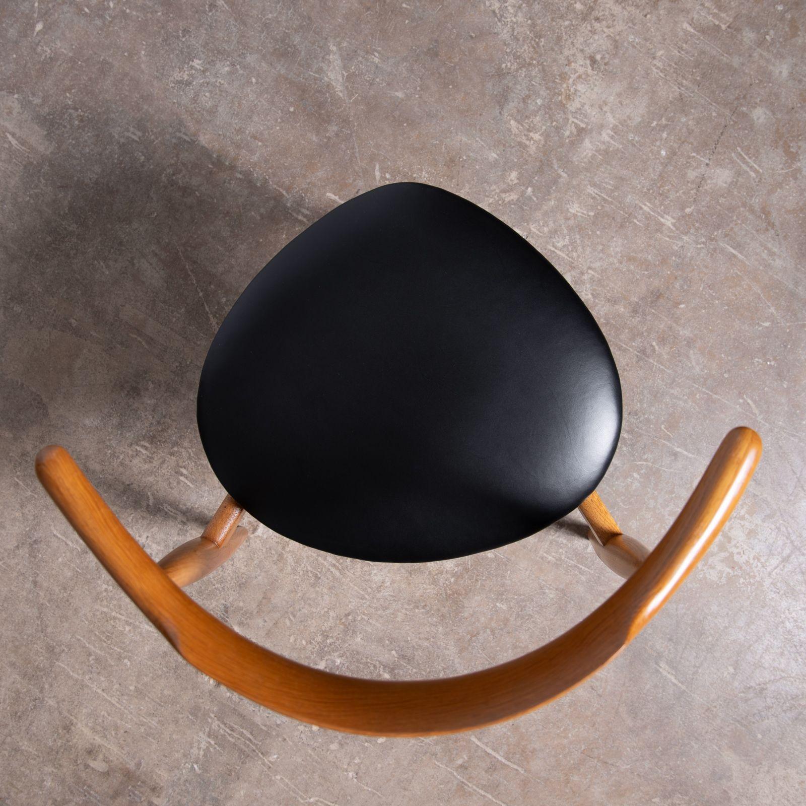 Heart Dining Chairs by Hans Wegner for Fritz Hansen For Sale 7