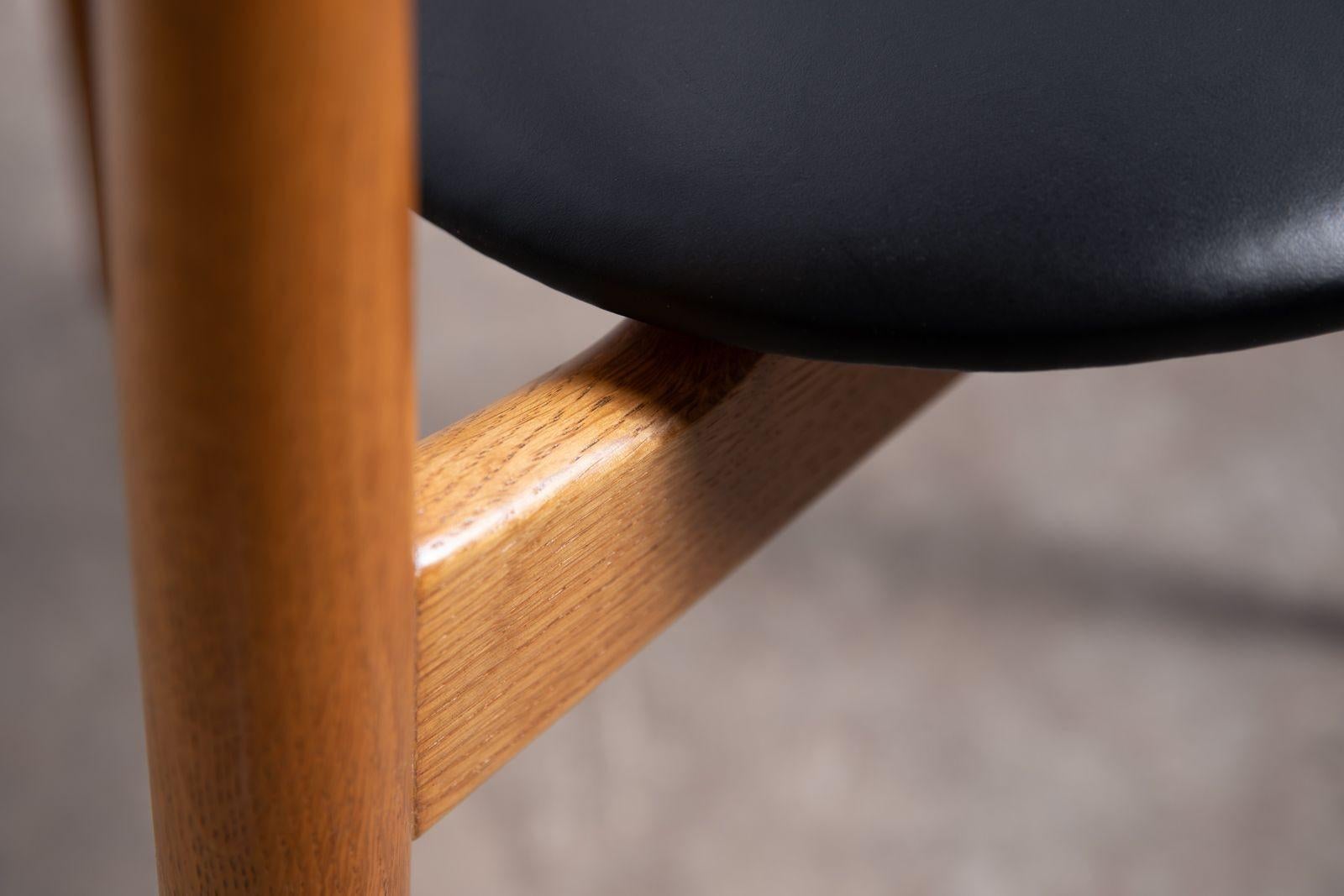Heart Dining Chairs by Hans Wegner for Fritz Hansen For Sale 11