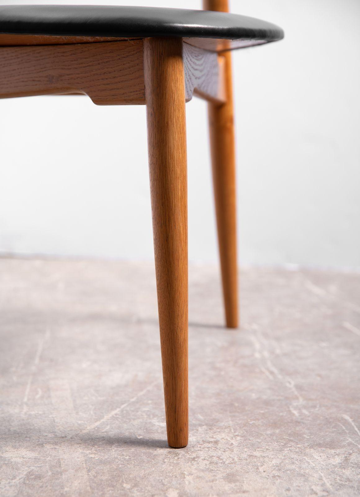 Heart Dining Chairs by Hans Wegner for Fritz Hansen For Sale 12