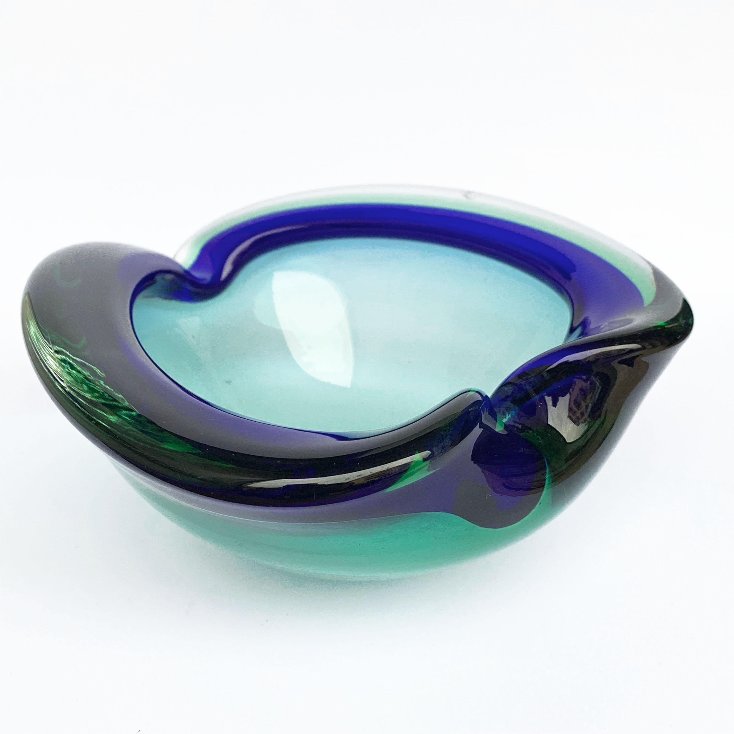 murano blue glass
