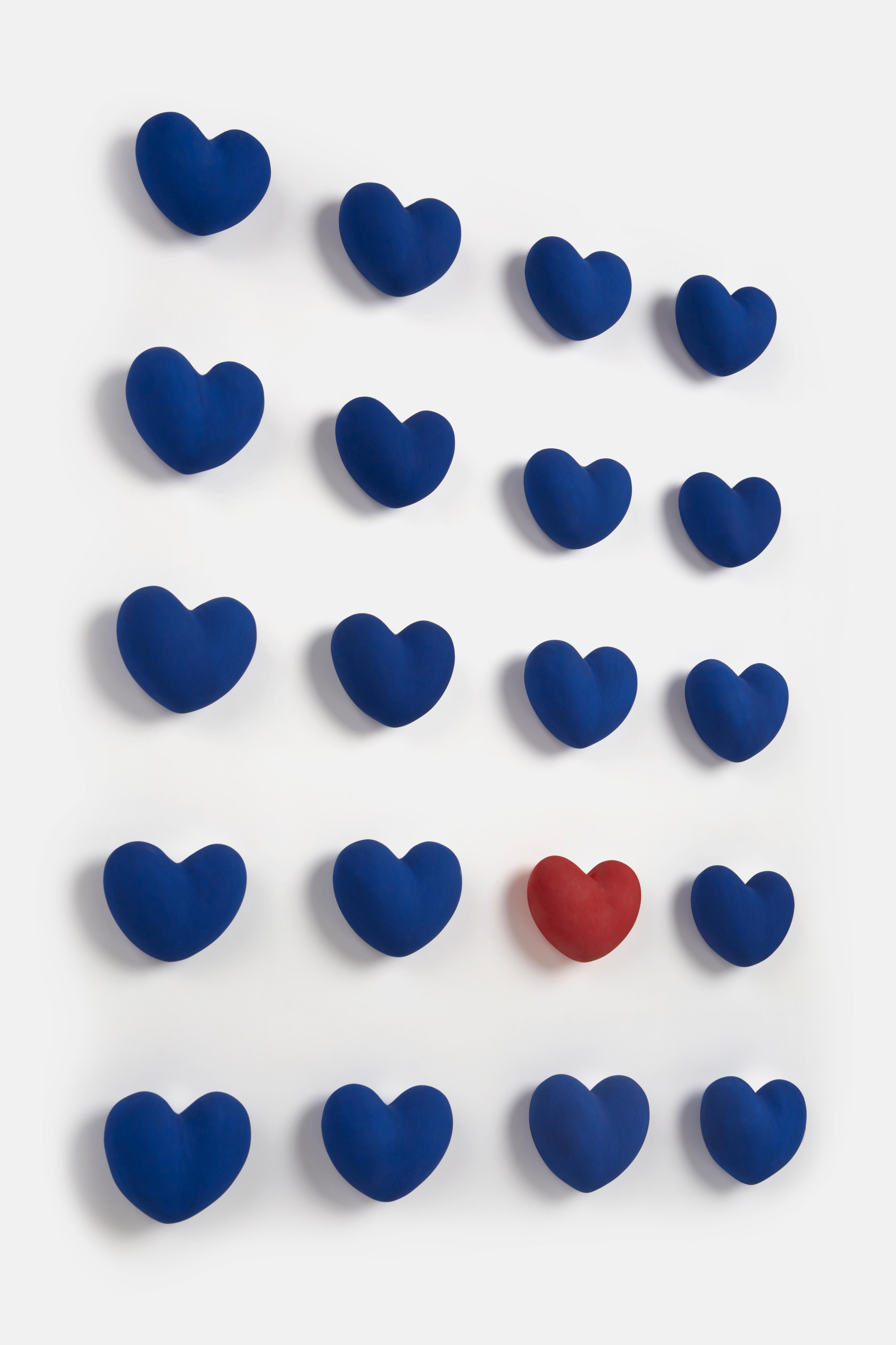 Indien Installation Heart avec cadre par Hatsu en vente
