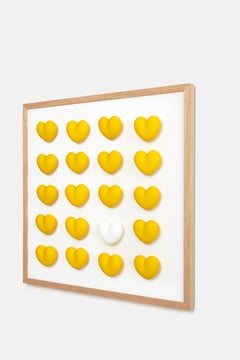 Heart Installation With Frame II by Hatsu
