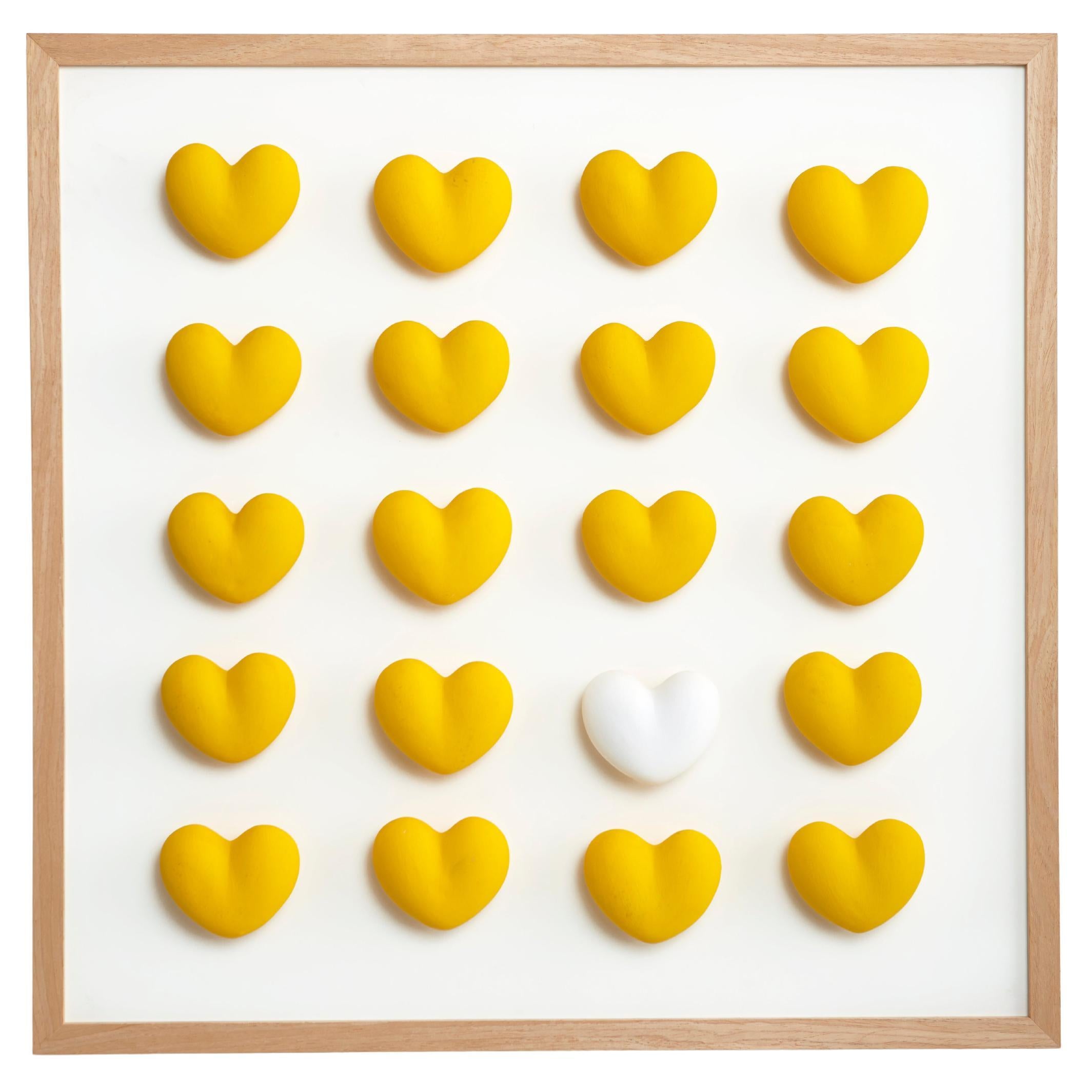 Heart Installation With Frame II by Hatsu