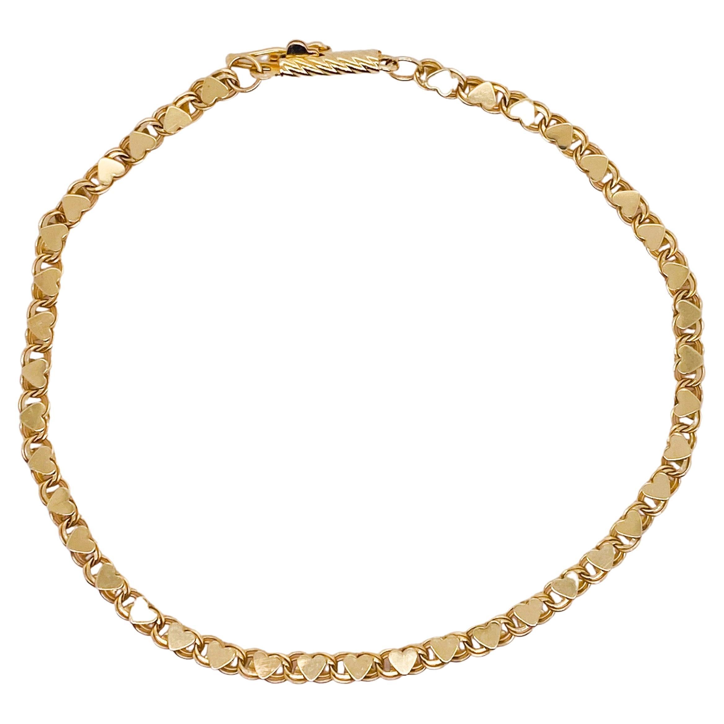 Cartier Chain Link Bracelet Set in Solid 18 Karat Yellow Gold at