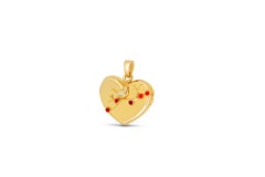 Heart Locket Charm Necklace