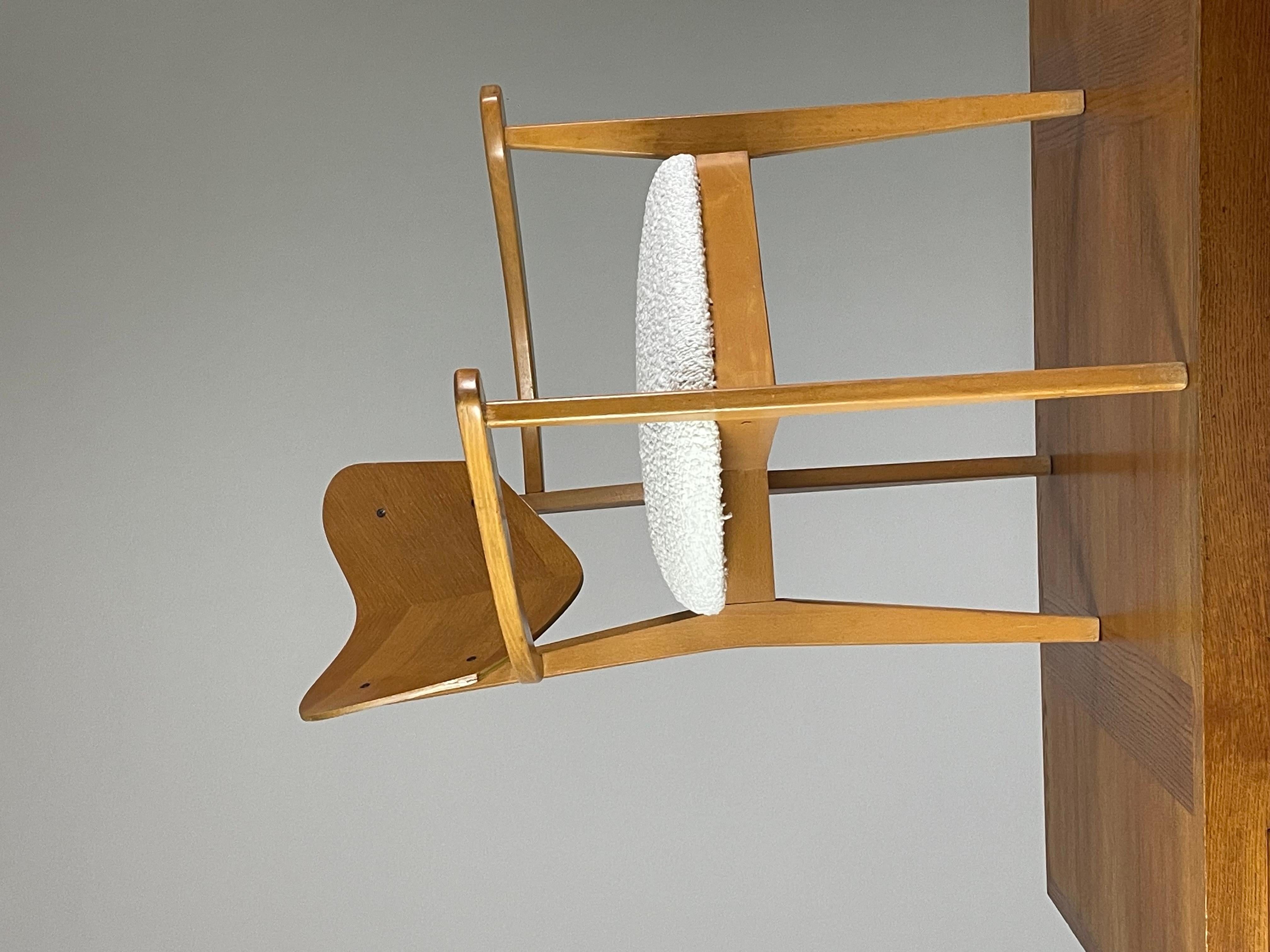 Agate Heart model armchair by René-Jean Caillette, France 1950 For Sale