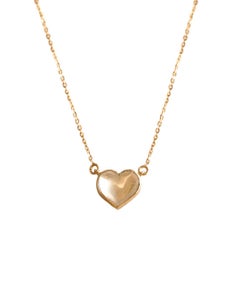 Heart Polki Gold Necklace by Kahana Jewels