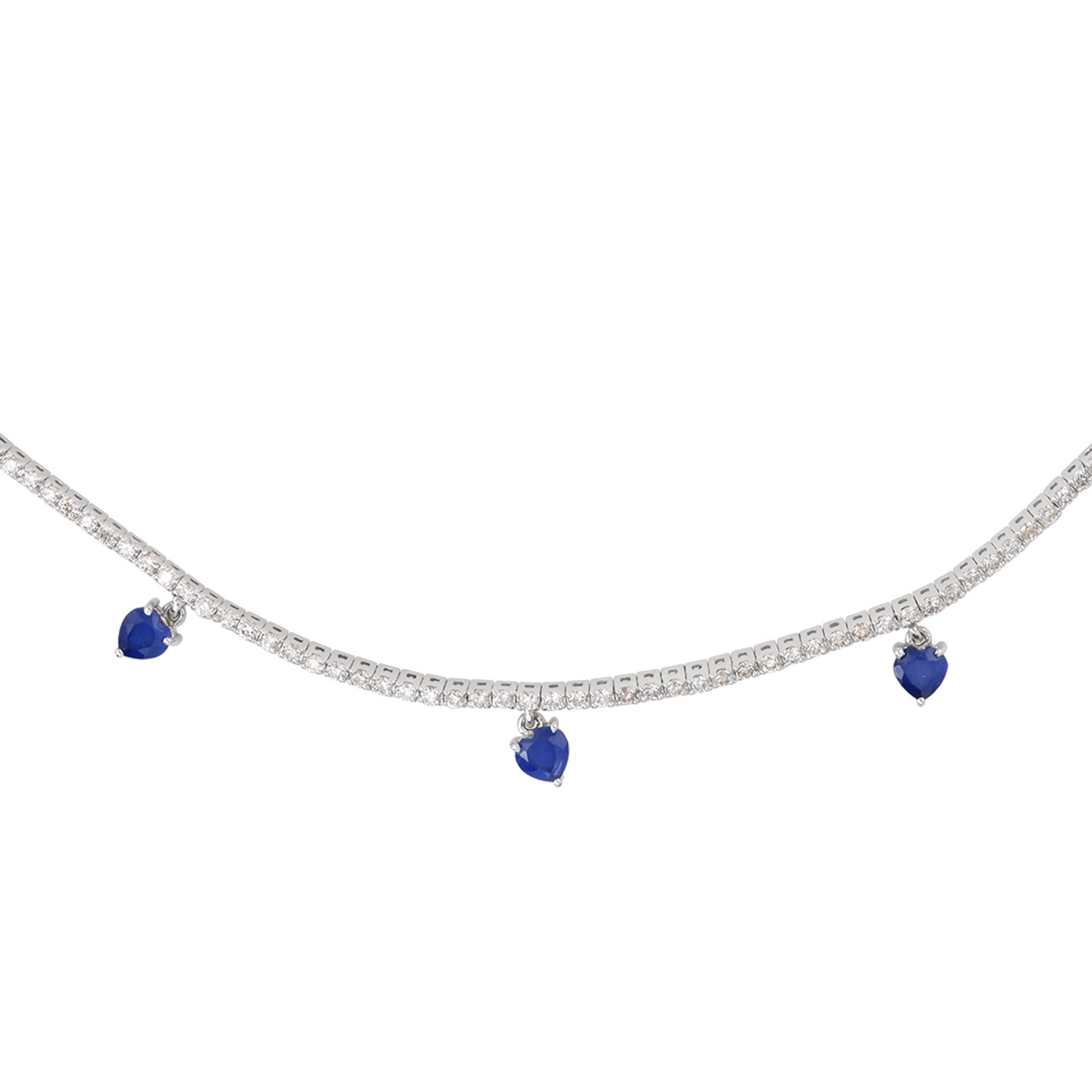 This necklace is a versatile piece that can be worn for both formal occasions and everyday elegance. Whether it's a romantic evening out, a special celebration, or simply a desire to add a touch of glamour to your daily attire, this necklace