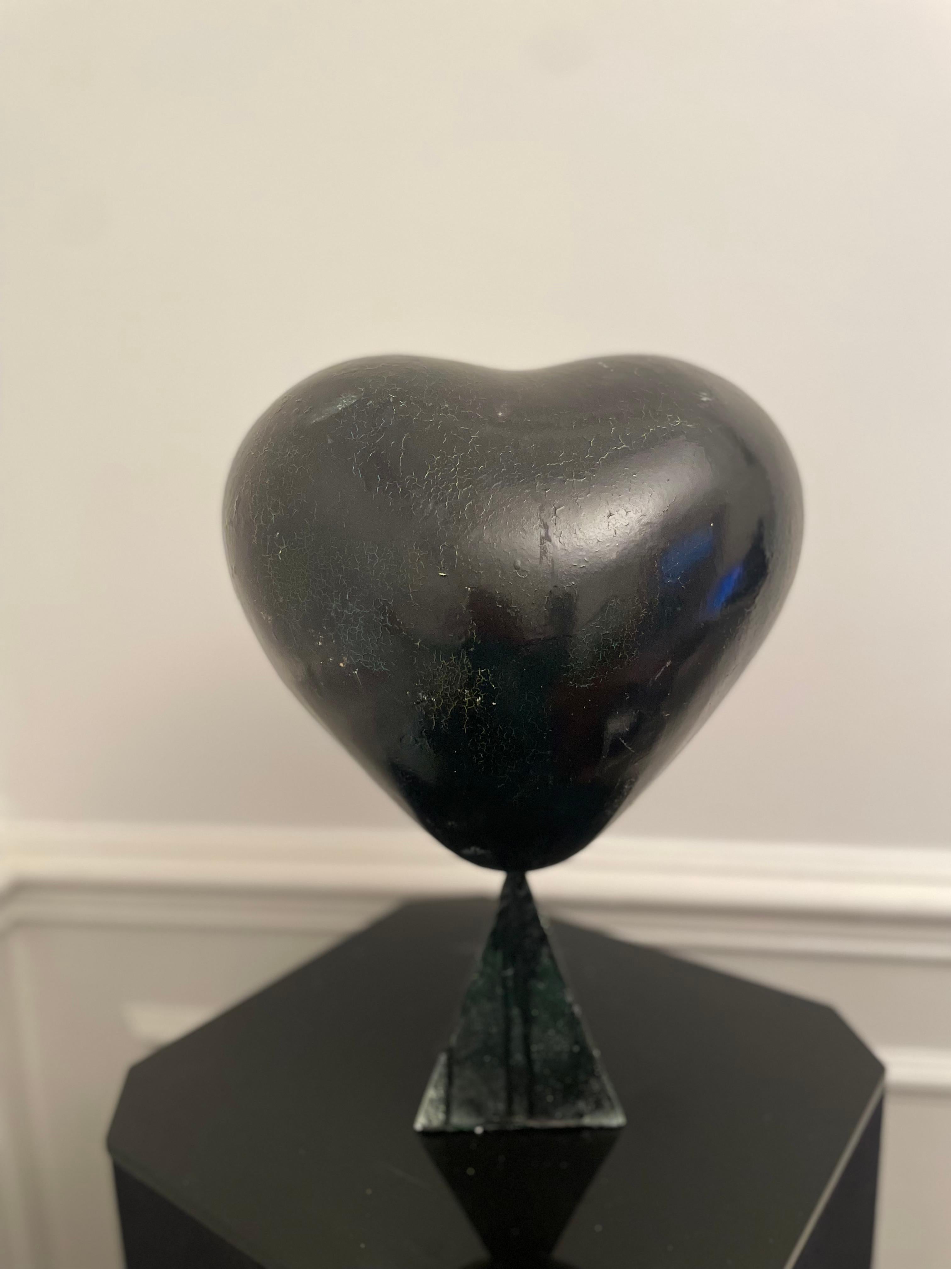 Heart sculpture in the style of Jim Dine 3 In Good Condition For Sale In Saint ouen, FR