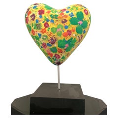 Herzskulptur im Stil von Jim Dine