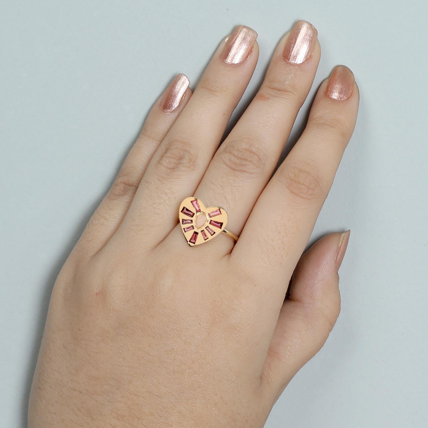 18KT:4.072g, Opal:0.22ct,Rhod:0.50ct,Tour:0.32ct,