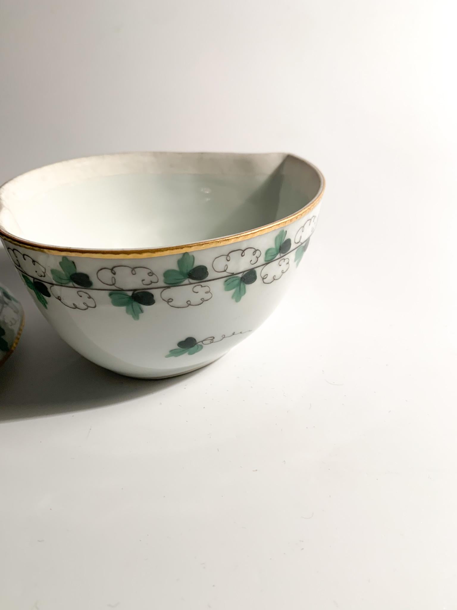 Heart-Shaped Box in Herend Hand Painted Porcelain from the 1950s 6