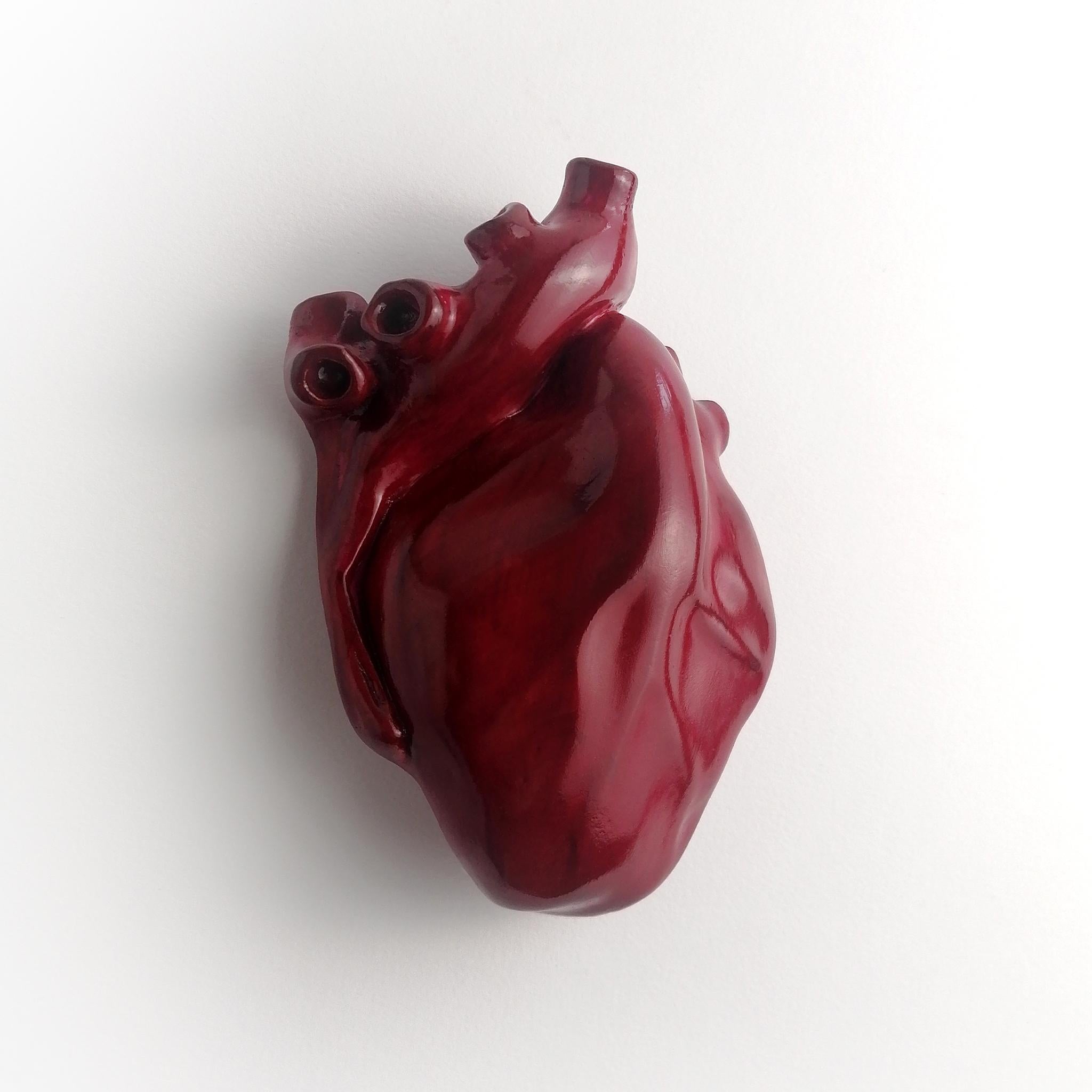 Rose Quartz Anatomical Heart Chakra sculpture Home Dundefinedcor Gift - N/A  - Bed Bath & Beyond - 35429006
