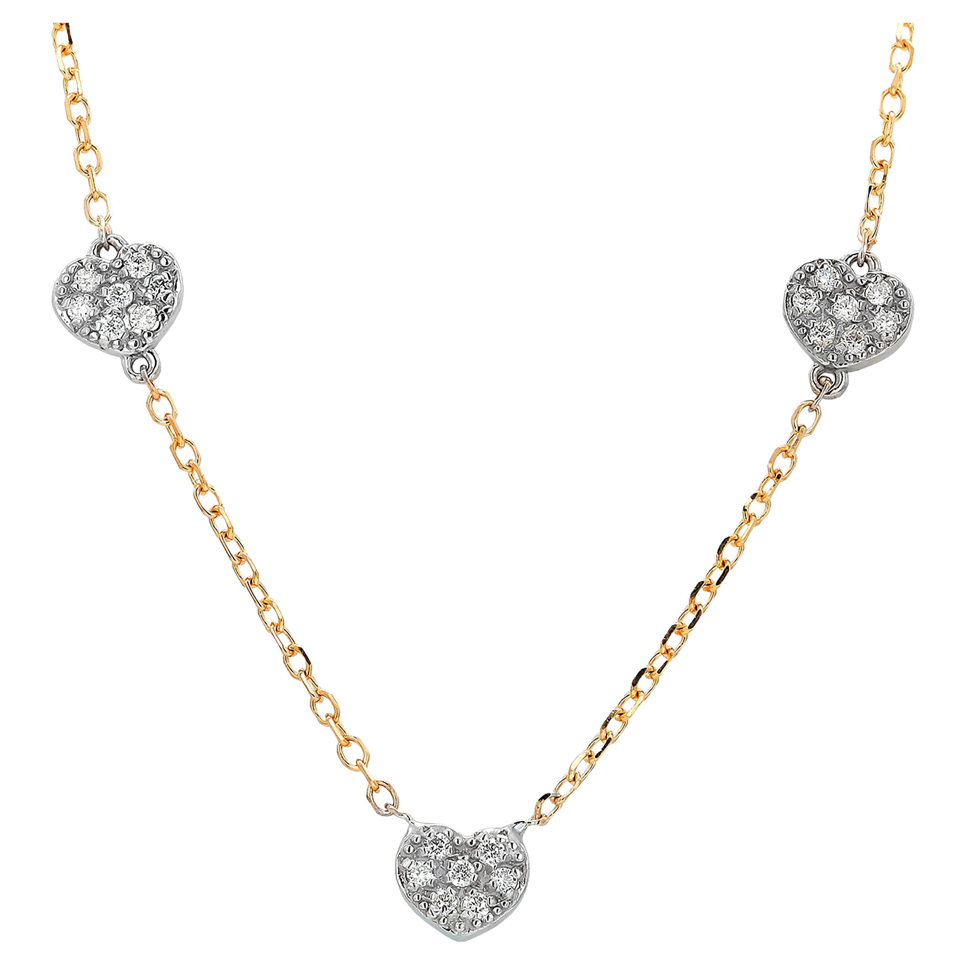 Antique Heart Shaped Diamond Pendant c. 1900 at 1stDibs