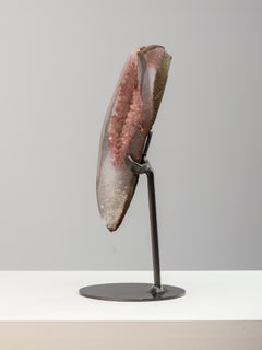 Heart-Shaped Pink Quartz Formation