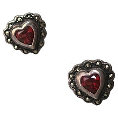 Heart Stud Earrings
