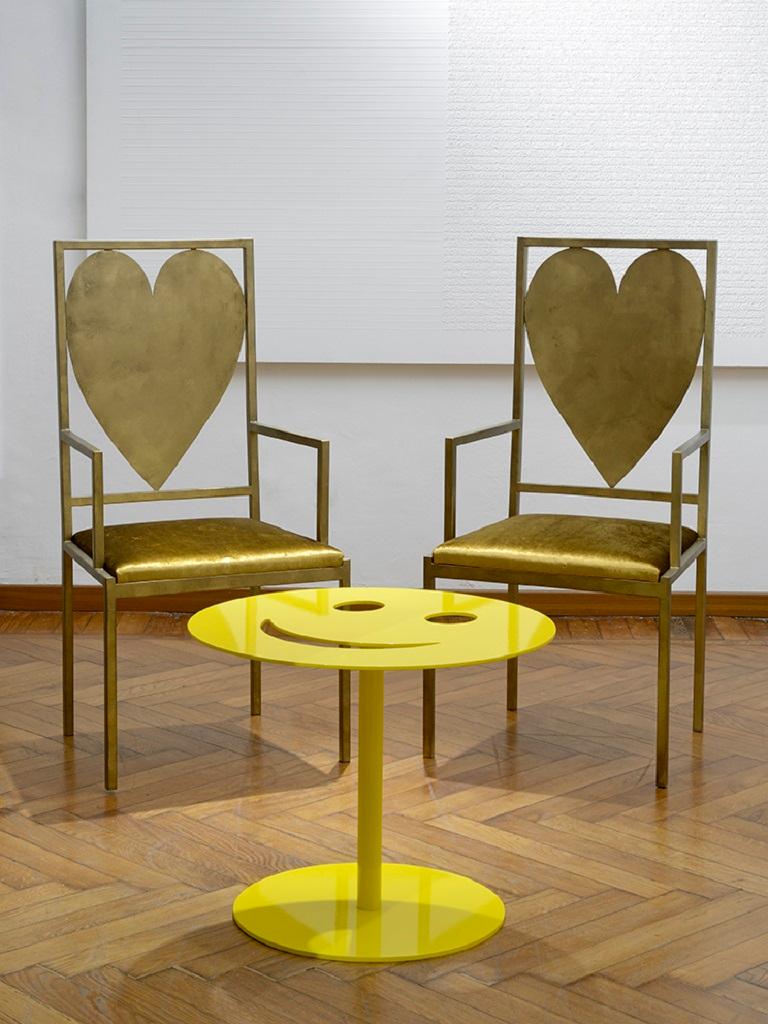 Postmoderno Sedia Heart Throne di Giulia Maria Ligresti in vendita