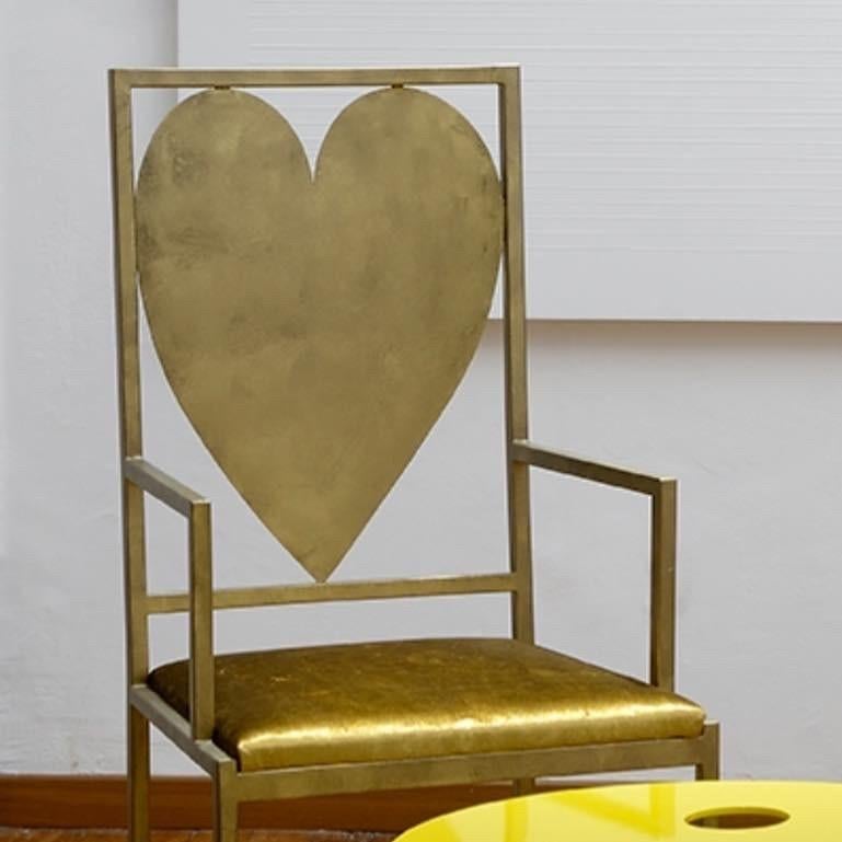 Italiano Sedia Heart Throne di Giulia Maria Ligresti in vendita