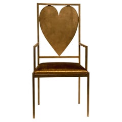 Heart Throne Chair by Giulia Maria Ligresti