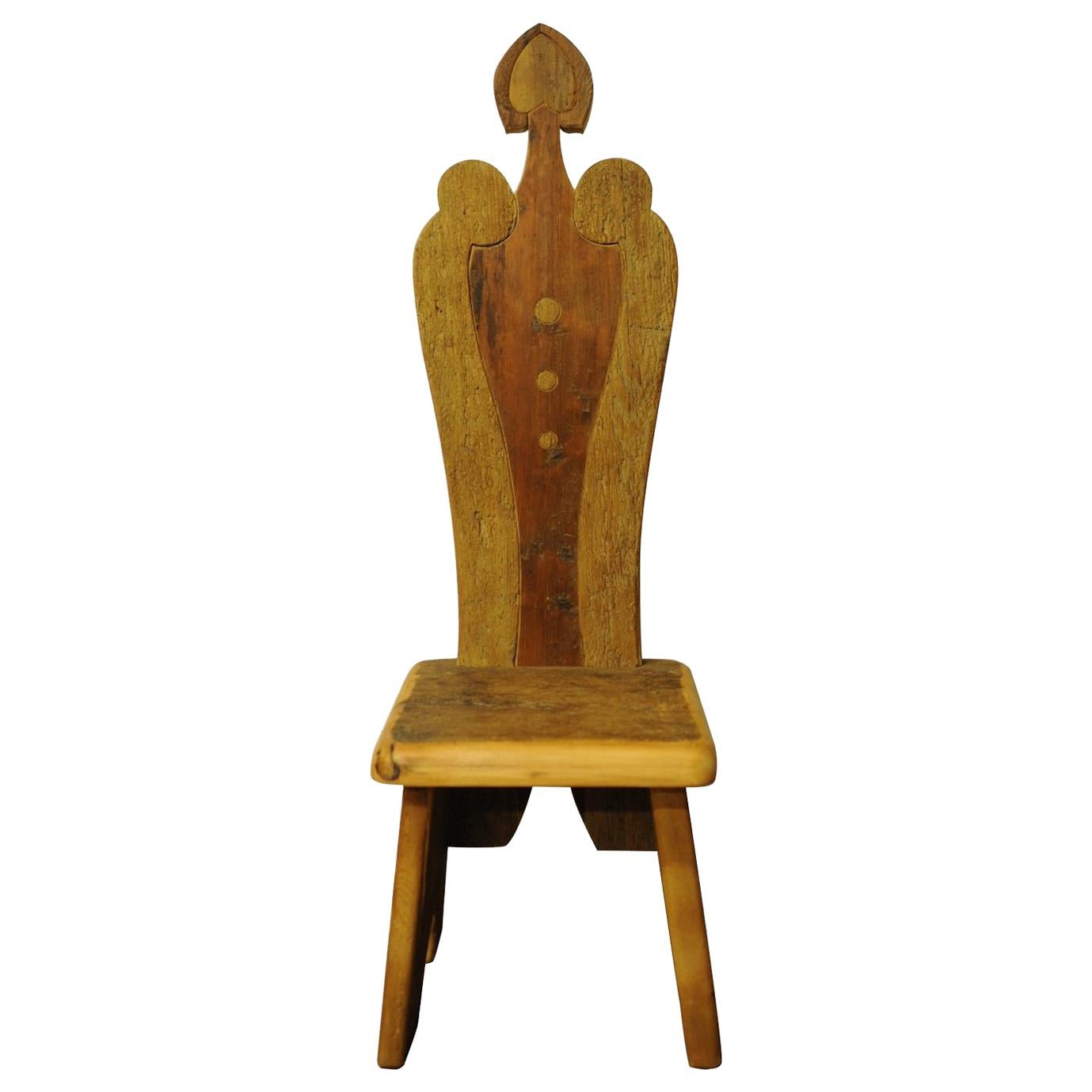 Vintage African Ashanti Kings Chair/ Throne For Sale at 1stDibs