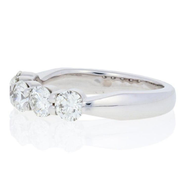 Hearts On Fire 1 00ctw Diamond Ring 18k Gold Five Stone