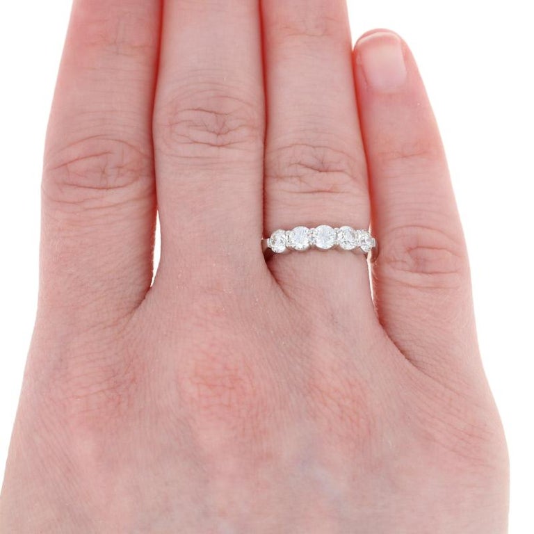 Hearts on Fire 1.00ctw Diamond Ring 18k Gold FiveStone Wedding