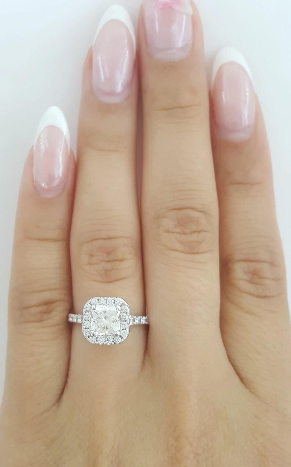 Hearts On Fire 1,48 Karat Transcend Dream Ideal Cut Diamant Verlobungsring im Zustand „Neu“ im Angebot in Chicago, IL