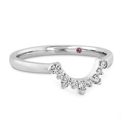 Hearts on Fire 18k White Gold Behati Tiara Band