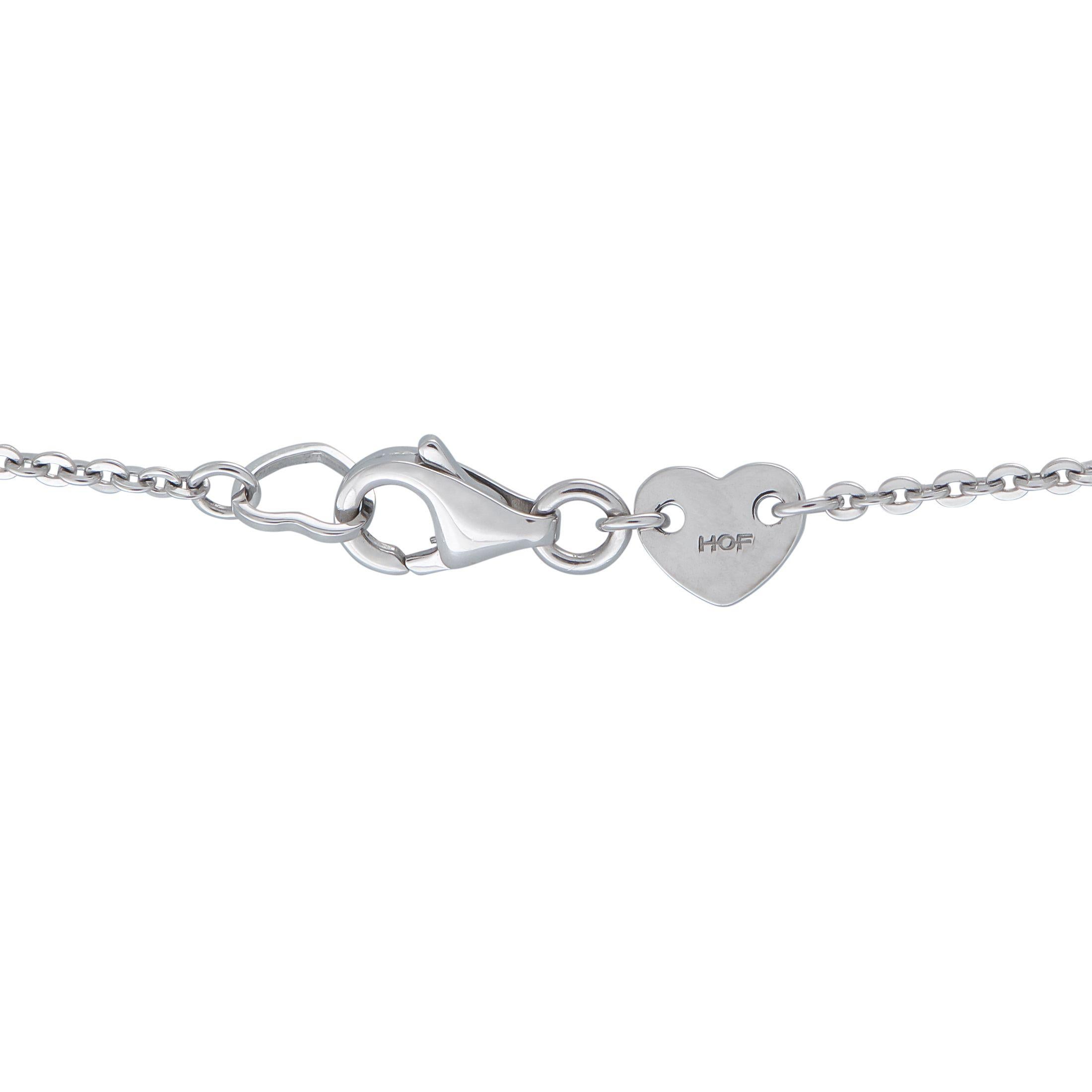 Collar Hearts On Fire Aéreo de oro de 18 quilates y diamantes de 0,84 ct The Eclipse Lunar HF15-070125 Corte redondo en venta