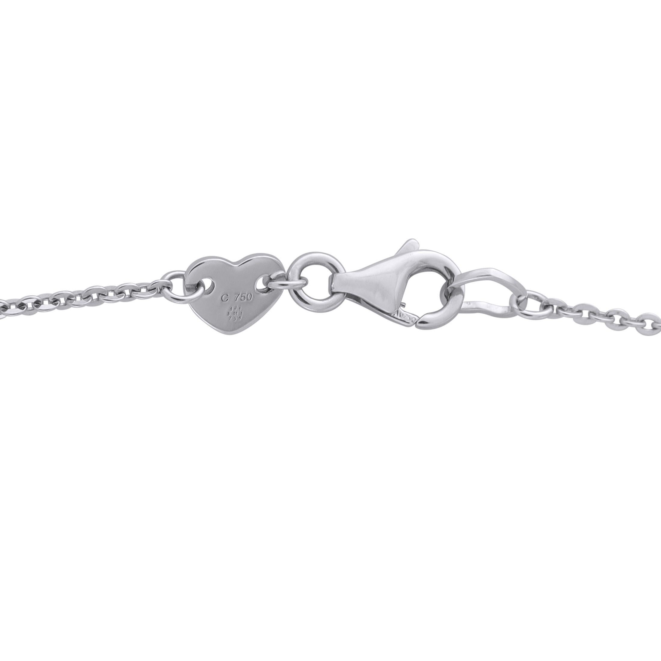 Collar Hearts On Fire Aéreo de oro de 18 quilates y diamantes de 0,84 ct The Eclipse Lunar HF15-070125 en Nuevo estado para la venta en Southampton, PA