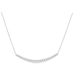 Collar Hearts On Fire Aéreo de oro de 18 quilates y diamantes de 0,84 ct The Eclipse Lunar HF15-070125