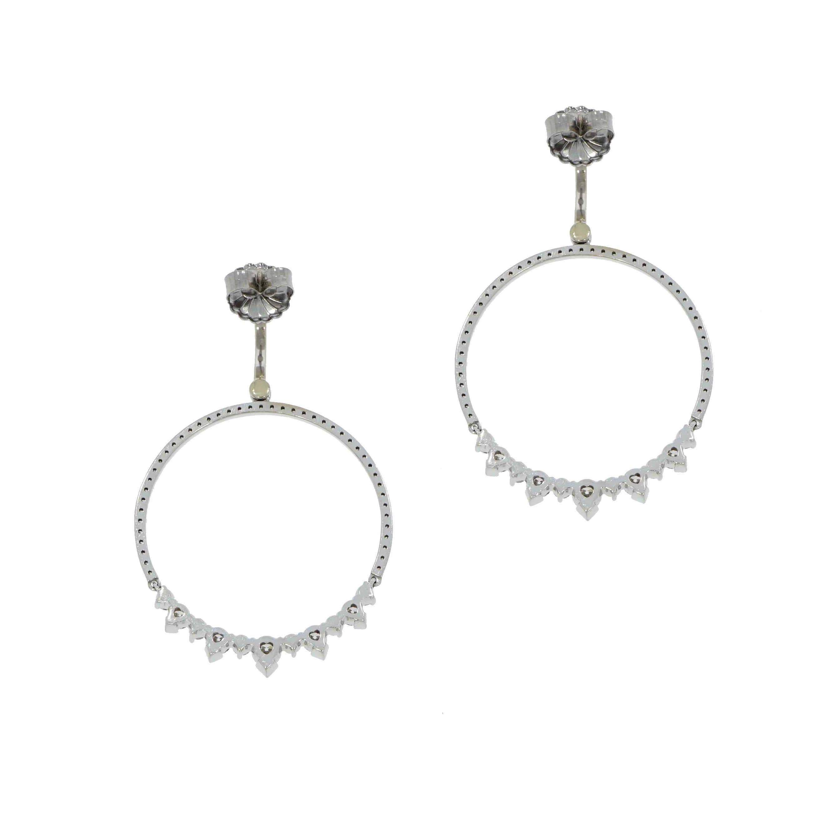 eclipse diamond earrings