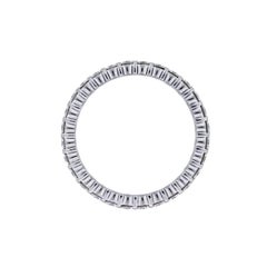 Hearts on Fire Diamond Double Row Eternity Band