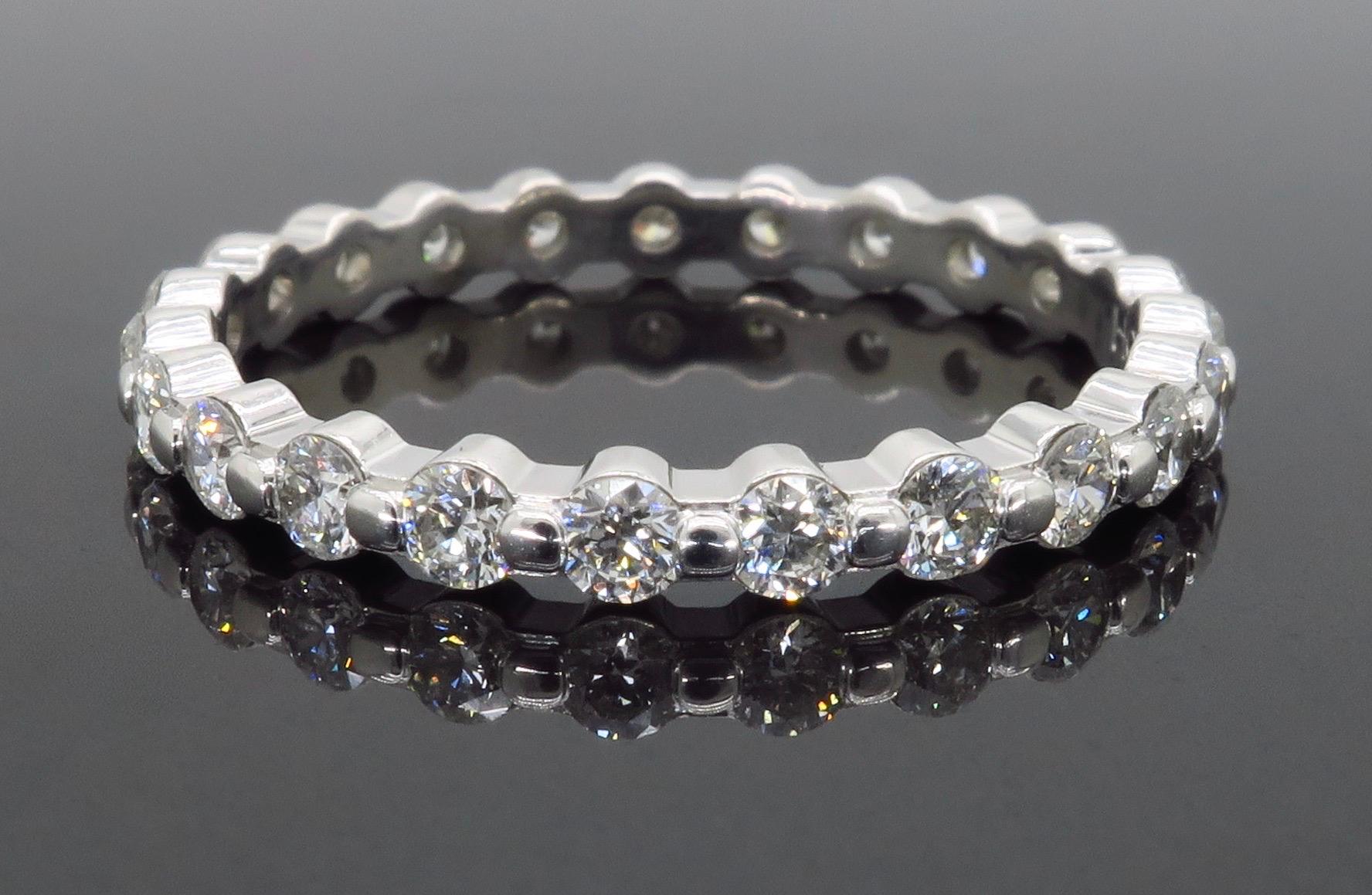 hearts on fire eternity band