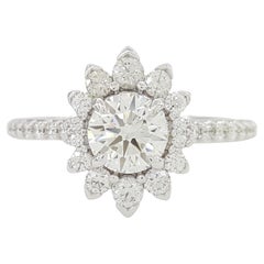 Hearts On Fire Diamond Flower Ring