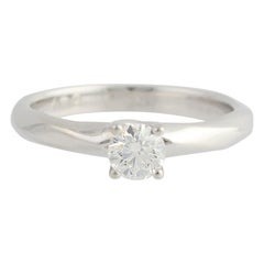 Hearts on Fire Diamond Ring, 18 Karat White Gold Atlantico Fine .40 Carat