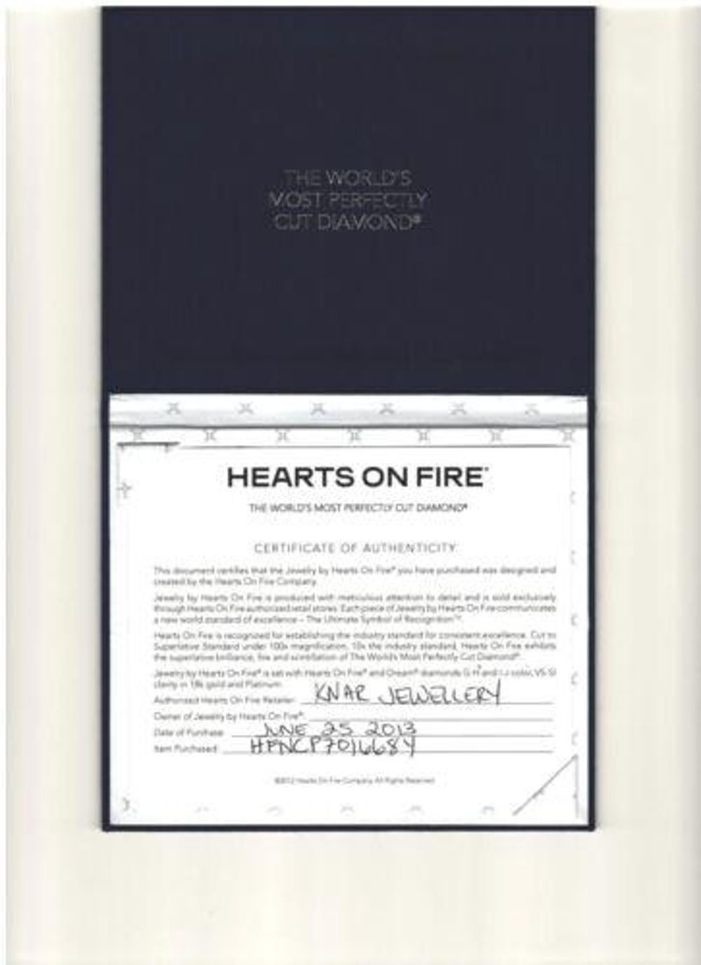 Hearts on Fire Diamond Station Necklace Chain HOF 18k Gold 1.96ctw & Certificate In Excellent Condition For Sale In Northbrook, IL