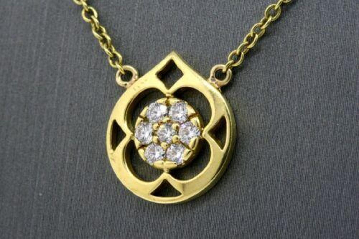 Hearts on Fire Diamond Station Necklace Chain HOF 18k Gold 1.96ctw & Certificate For Sale 3